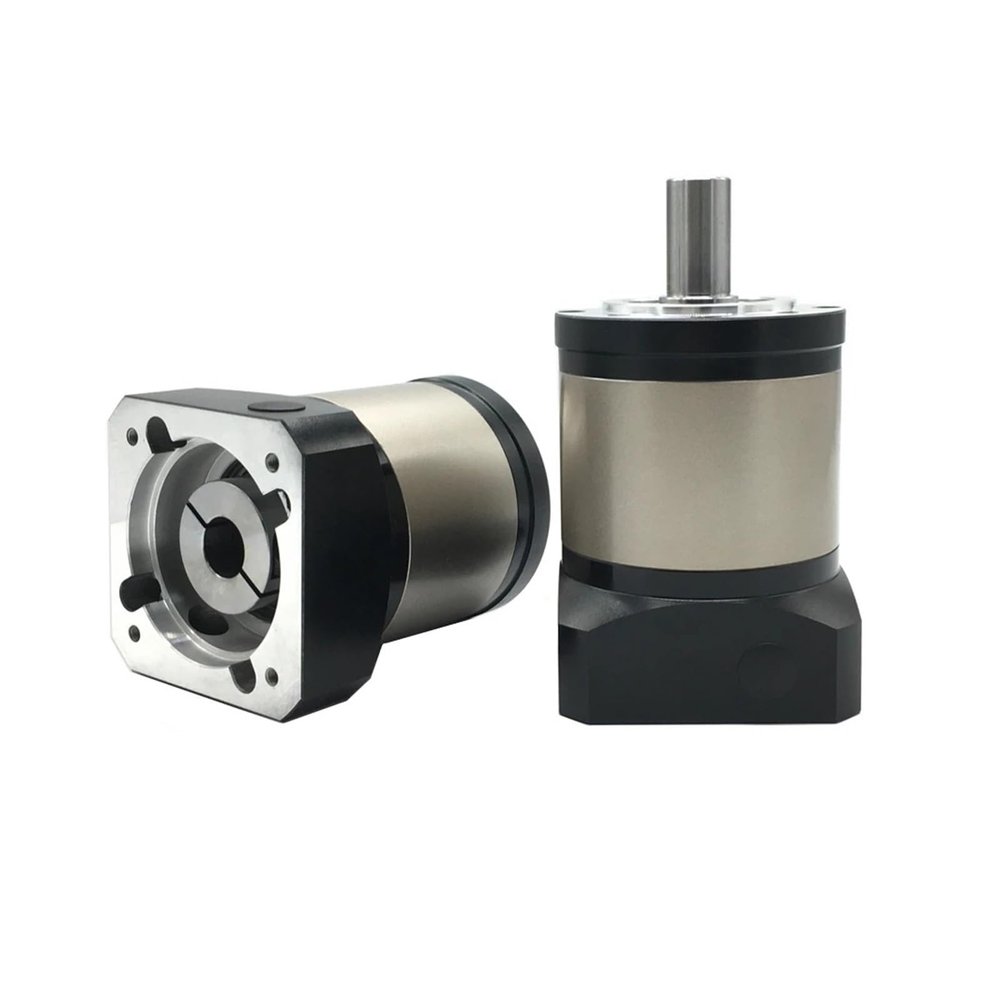 1-Piece 15:1 Gear Reducer for NEMA 17/23/34 Stepper and 40/60/80/90/110/130/180 mm Flange Servo Motors