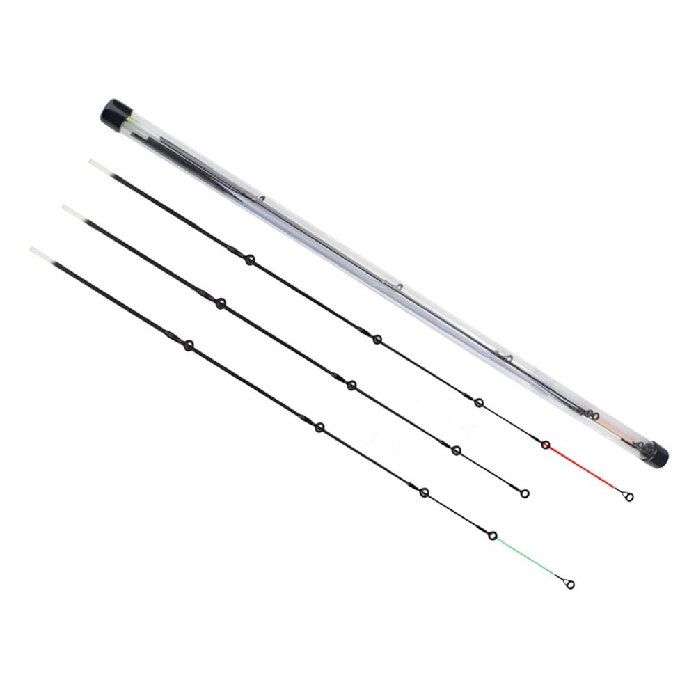 QLoztyse 3-Piece Carp Rod Set, Feeder Rod, All-Purpose Jigging Rod, Fishing Rod Accessories with Guide Ring Extension, Carp Rod, 0.72 Fiberglass