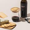 EaseSunny Wood Wine Glass Charcuterie Board Set view 2
