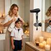 Wall-Mounted Hair Dryer Holder with Suction Cup view 3