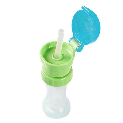 Reusable Kids' Water Bottle Lid with Straw