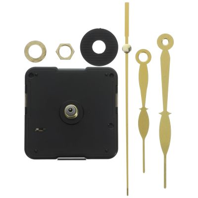 Luxshiny Silent Clock Mechanism Set with 25cm Hands