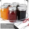 TINEASUR Canning Jar Rack with Non-Slip Funnel, 3 Stainless-Steel Pieces and Jar Lifter view 3