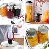 TINEASUR Canning Jar Rack with Non-Slip Funnel, 3 Stainless-Steel Pieces and Jar Lifter view 4