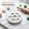 Silicone Molds for 3D Flower and Leaf Designs view 4