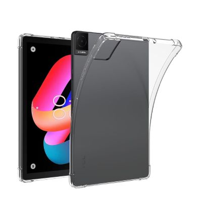 MGUEIAO Case Compatible with TCL Tab 10 Gen 2 10.4, Slim Soft TPU, Transparent