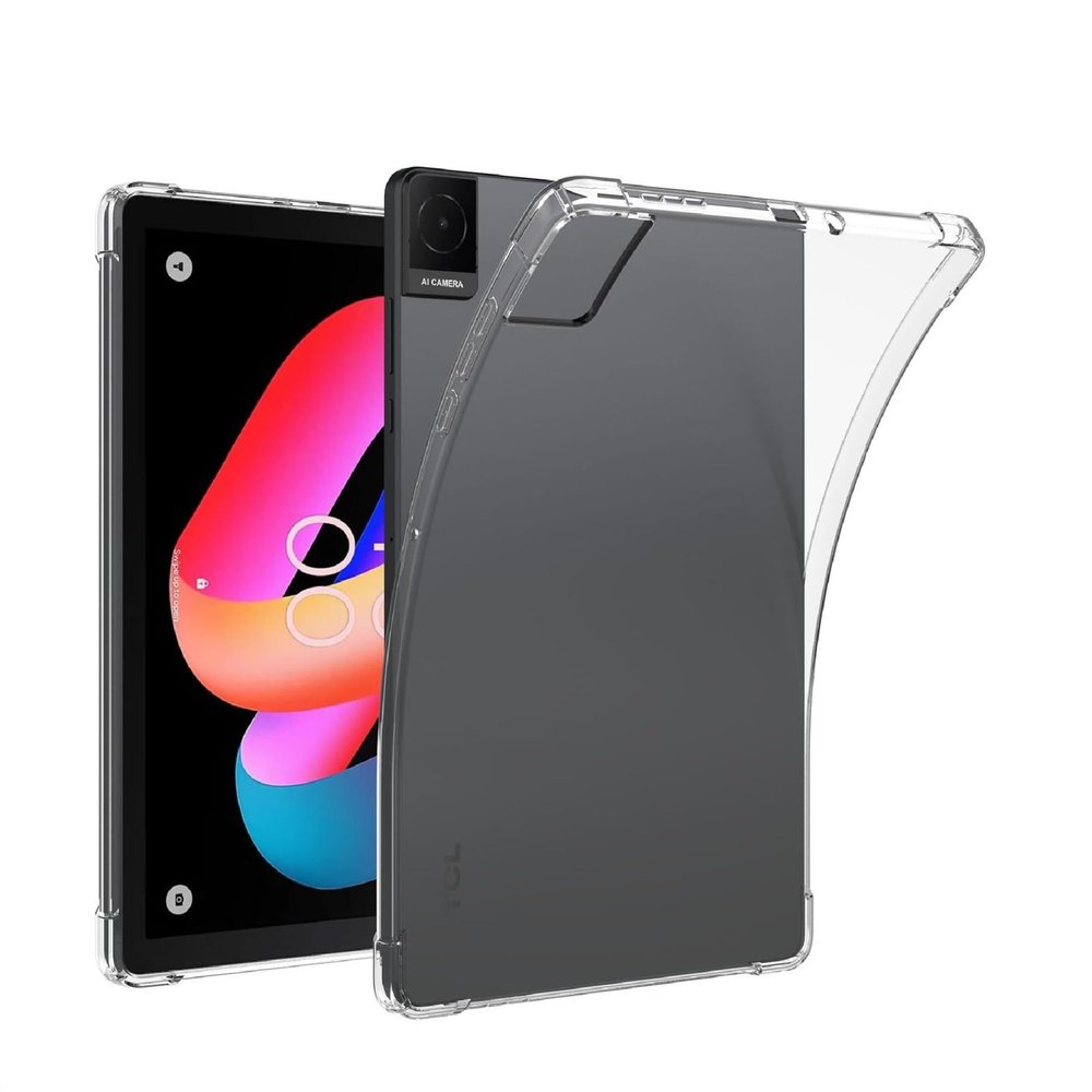 MGUEIAO Case Compatible with TCL Tab 10 Gen 2 10.4, Slim Soft TPU, Transparent