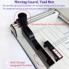 Manual Paper Cutter with Storage Slot, Professional Trimmer for Office, School, Home, and Print Shops view 4