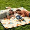 TBATM Foldable Picnic Blanket, Waterproof, Padded, 200 x 300 cm, Bear view 3