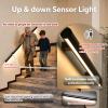 Up-and-Down Swiveling Illuminated Porch Handrail, 18 m Long, for Villa Hallways, Wall-Mounted Grip (6.9 m/22.6 ft) view 2