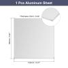 6061 Aluminum Plate, Square, Silver, 150 x 150 x 6 mm, 1 Piece view 2