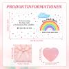 Courage Stones for Kids - Pink Good Luck Charm for School Start Gift view 2
