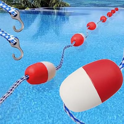 Swimming Pool Lane Divider Rope with Buoys