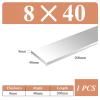 6061 Aluminum Flat Bars, 2-Pack, 8 × 40 × 200 mm view 2