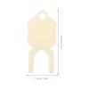 jojofuny White Plastic Key for Paper Towel Dispensers, Modern Design view 2