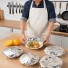 Reusable Bowl Covers - Aluminum Foil Food Storage Lids view 2