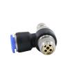 2-Piece Air Cylinder Throttle Valve, SL4-M5, Adjustable 6-01 Speed Control, 8-02 Quick Air-Pipe Connection (SL6-02) view 3