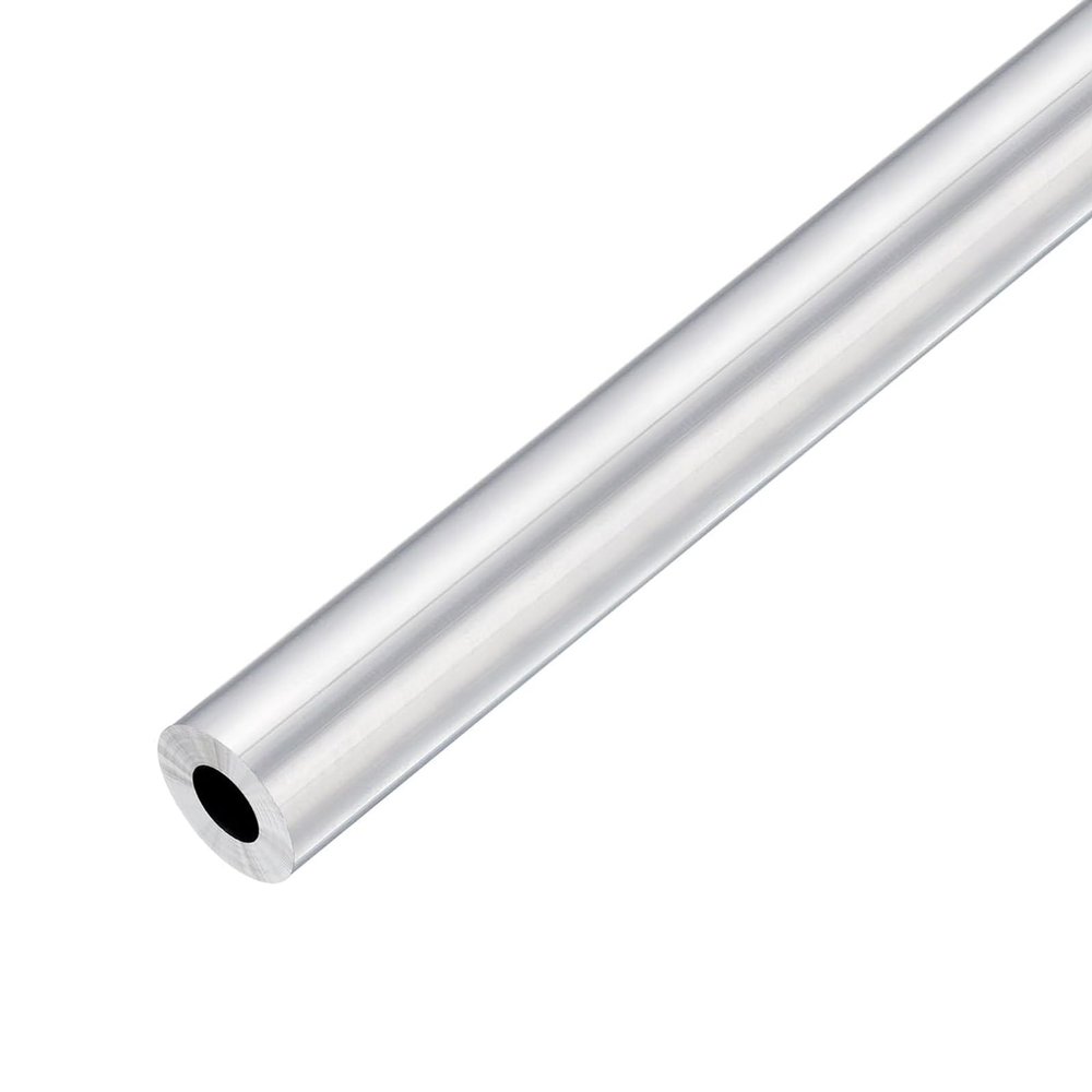 Aluminum Round Tube, 1 Piece, 6063, 20 mm OD, 17 mm ID, 300 mm Length, Seamless Straight Tube for DIY Projects (21 mm OD × 13 mm ID)