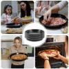 Luoilba 12-Piece Round Pizza Pan Set, 20 cm, Steel, Nonstick view 4
