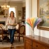 Faux Pampas Grass Decor - 15 Pieces view 2