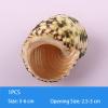 KRXSOBNV Natural Seashell, Small to Medium, for Hermit Crab Replacement Shells and Aquarium Decoration (C) view 2