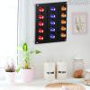 HOMOCONO Wall-Mounted Black Acrylic Coffee Capsule Holder for Home and Office view 4