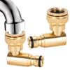 Hose Adapters, 2-Piece 1/2 and 3/4-Inch Universal Connections view 1