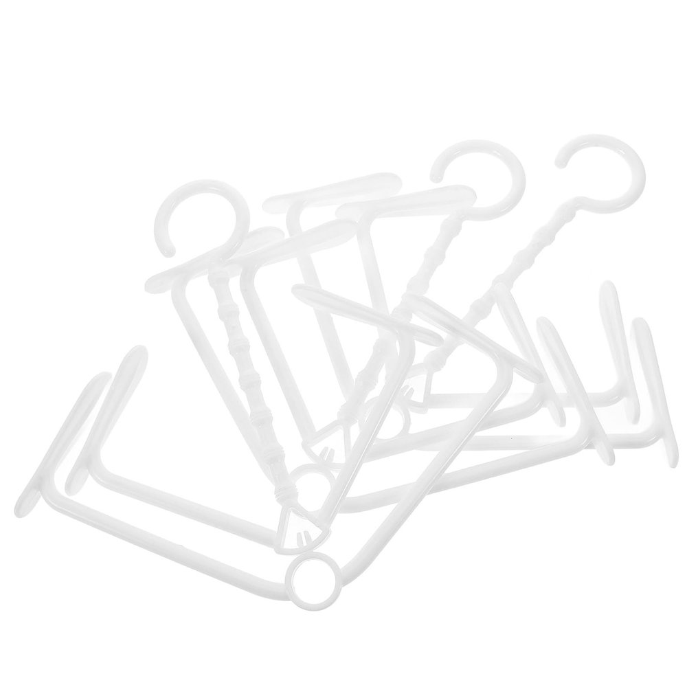 HOUDERCO 3-Pack Foldable Shoe Rack