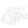 HOUDERCO 3-Pack Foldable Shoe Rack view 1