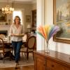 Faux Pampas Grass - Boho Artificial Flowers view 2