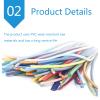 PVC Welding Rod for Floor Installation, 100 m, Navy Blue view 3