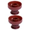 BATHVEVE Round Donut Molds with Non-Stick Coating - 2 Pack view 1