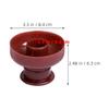 BATHVEVE Round Donut Molds with Non-Stick Coating - 2 Pack view 2