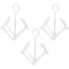 LOPUNER 3-Piece Foldable Shoe Rack view 1