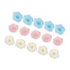 Zerodeko 15-Piece Handmade Fabric Flowers view 1