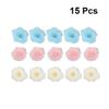 Zerodeko 15-Piece Handmade Fabric Flowers view 4