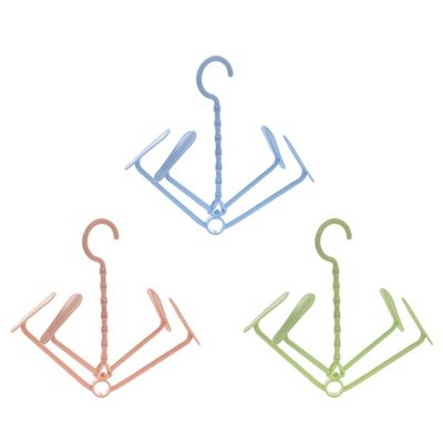 Milisten Foldable Hanging Shoe Rack - 3 Pieces