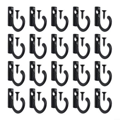 Single Metal Wall Hook for Keys, Hats, Scarves, Towels, Mugs, Kitchenware, Living Room, Bedroom, Closet Organizer
