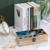 ELUZZIZUT Octopus Wooden Storage Box with Hinged Lid view 4