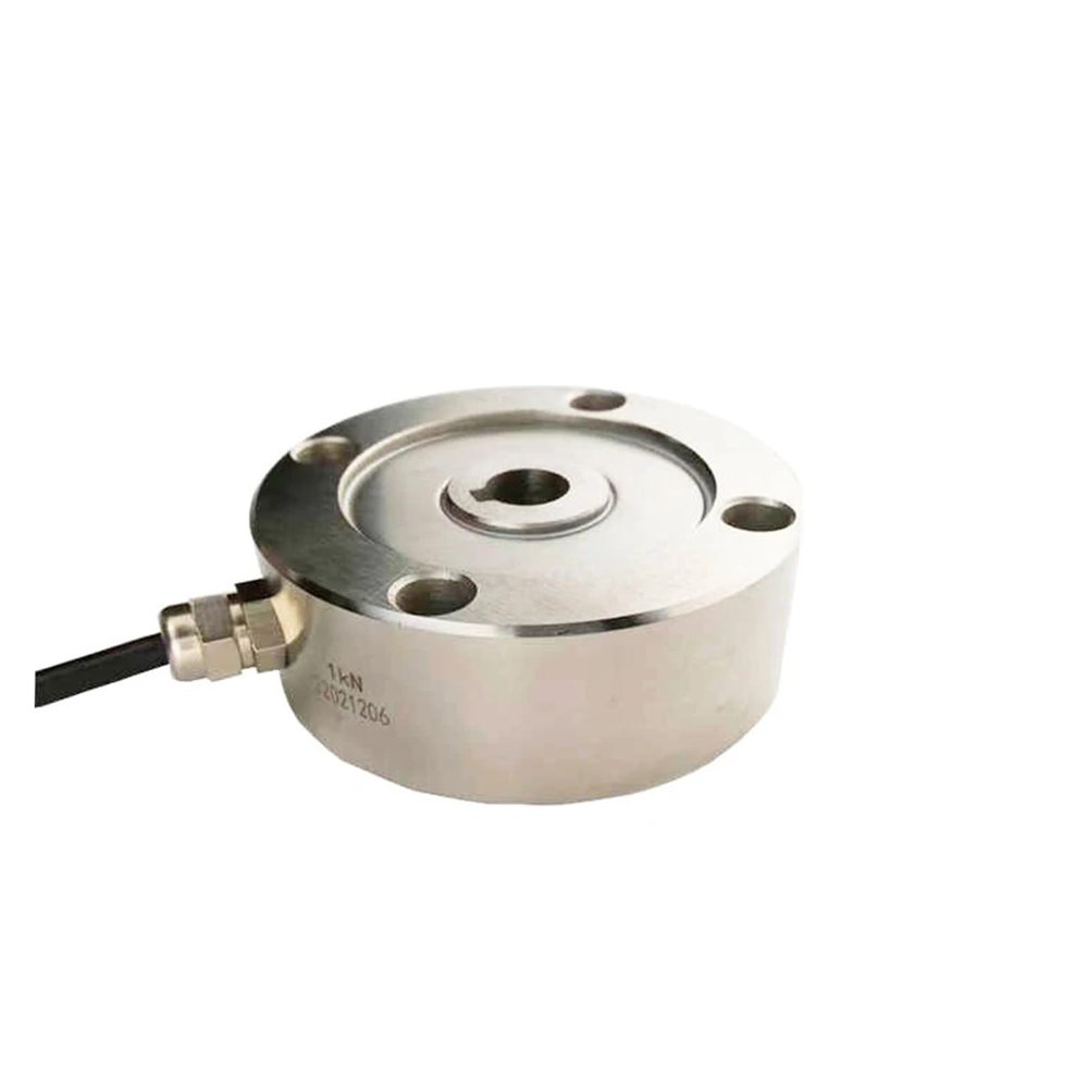 Load Cell, Spoke Wheel, Alloy Steel, Donut Type, Compression, 100 kg–1 t, for 5 t Tank Scales