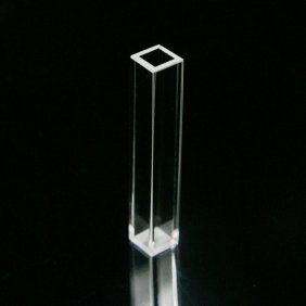 Fluorescence Quartz Cell, 5 mm Light Path, 0.9 mL, Open Top, 4 Transparent Windows, 1 pc