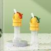 Reusable Kids' Water Bottle Straw Lid, 2-Pack view 2