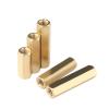 Hex Brass Standoffs with Female Thread, M2–M6, 19 mm M5, 10-Pack view 3