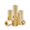 Hex Brass Standoffs with Female Thread, M2–M6, 19 mm M5, 10-Pack view 4