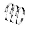 Stainless Steel Metal Cable Ties, 20 Pieces, 7.9 x 300 mm view 1