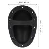 Healeved 2-Piece Black ABS Recessed Speaker Handles view 2