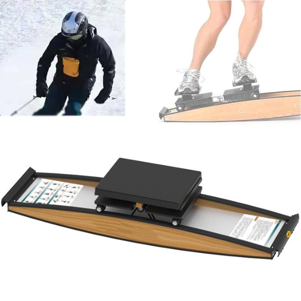 Professional Indoor Ski Training Machine with Adjustable 0–100 kg Resistance