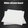 1-Piece White Square Silicone Pad, 50–500 mm Wide, High-Temperature Resistant, Antistatic, 300 × 300 × 6 mm view 2