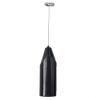 Stainless Steel Mini Electric Whisk for Mixing Coffee, Egg Whites, and Yolks (Black) view 2