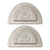 Ergonomic-Handle Cast-Iron Fabric Weight view 1